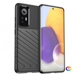 Xiaomi 12 Удароустойчив Twill Texture Калъф и Протектор