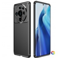 Xiaomi Mi 12S Ultra 5G Удароустойчив Carbon Fiber Калъф и Протектор