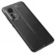 Xiaomi 12 5G Удароустойчив Litchi Skin Калъф и Протектор
