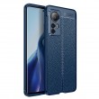Xiaomi 12 5G Удароустойчив Litchi Skin Калъф и Протектор