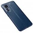 Xiaomi 12 5G Удароустойчив Litchi Skin Калъф и Протектор