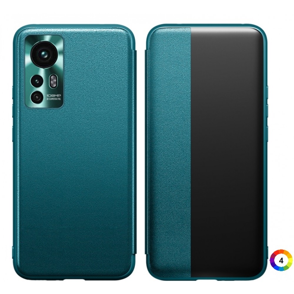 Xiaomi 12 5G View Window Кожен Калъф и Протектор
