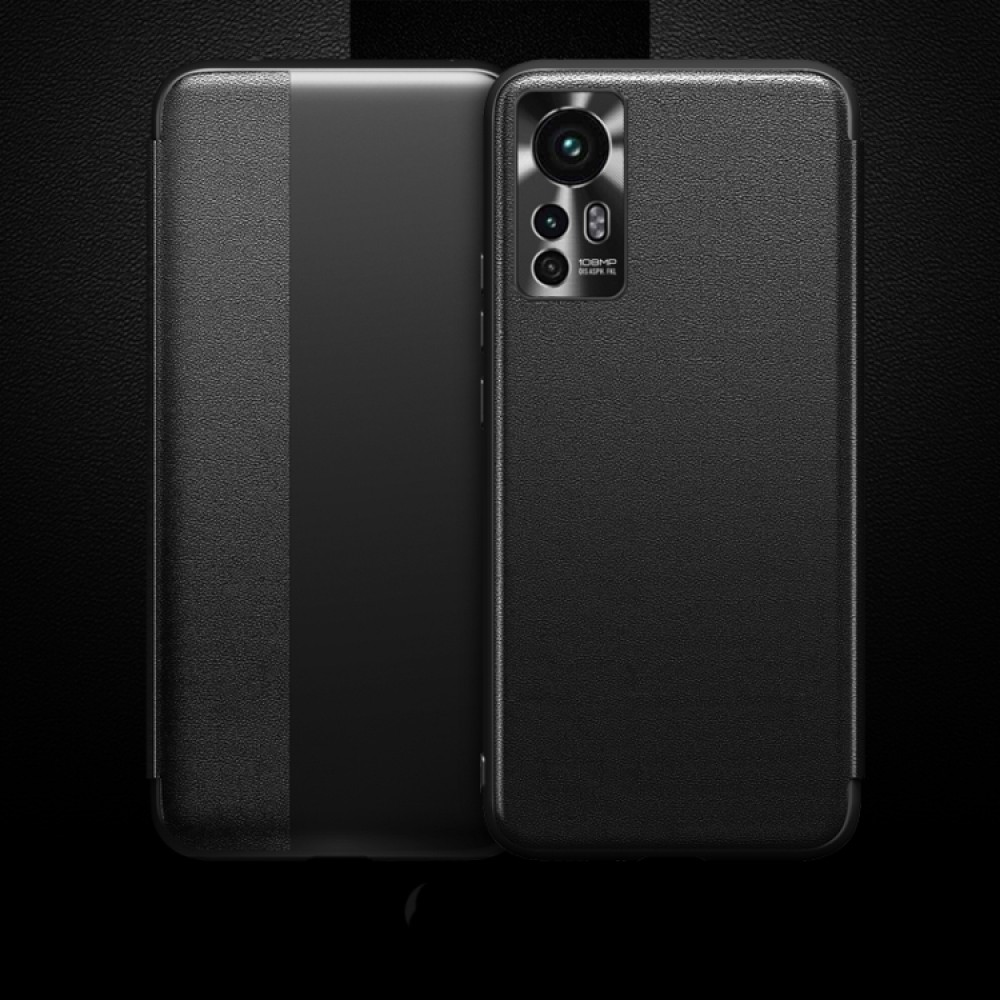 Xiaomi 12 5G View Window Кожен Калъф и Протектор