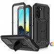 Samsung Galaxy S22 5G  R-Just Удароустойчив/Водоустойчив Калъф 360 Градуса Защита и Протектор