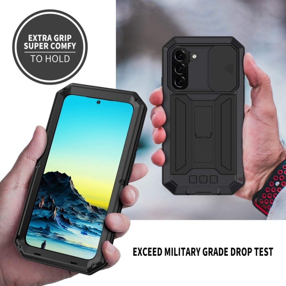Samsung Galaxy S22 5G  R-Just Удароустойчив/Водоустойчив Калъф 360 Градуса Защита и Протектор
