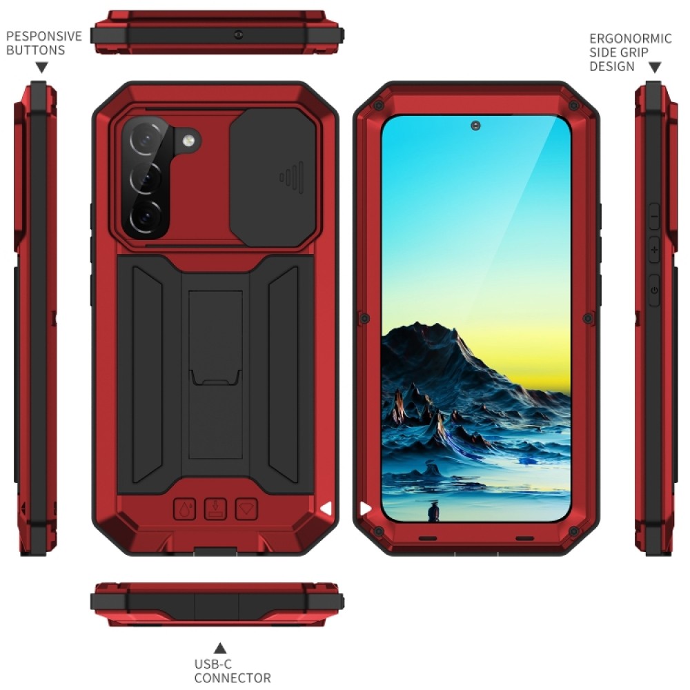 Samsung Galaxy S22 5G  R-Just Удароустойчив/Водоустойчив Калъф 360 Градуса Защита и Протектор
