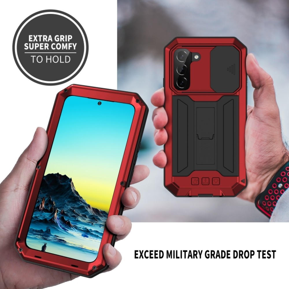 Samsung Galaxy S22 5G  R-Just Удароустойчив/Водоустойчив Калъф 360 Градуса Защита и Протектор