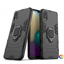 Samsung Galaxy A03 Core Удароустойчив Ring Holder Калъф и Протектор