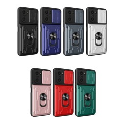 Xiaomi Redmi K40/Poco F3/Mi 11i Удароустойчив Ring Holder Калъф и Протектор