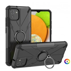 Samsung Galaxy A03 Удароустойчив Ring Holder Калъф и Протектор