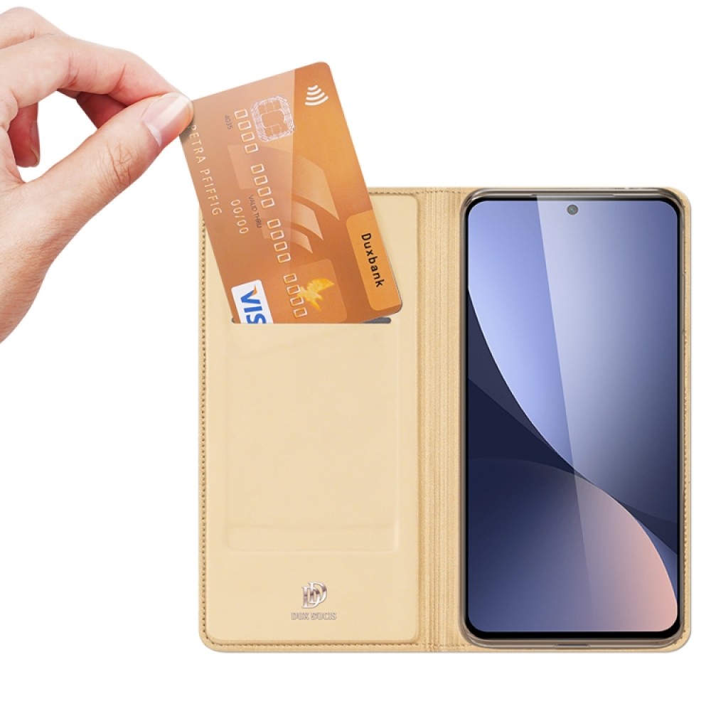 Xiaomi Mi 12 / Mi 12X DUX DUCIS Кожен Калъф и Протектор