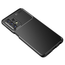 Samsung Galaxy A23 5G  Удароустойчив Carbon Fiber Калъф и Протектор