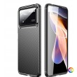 Xiaomi Poco X4 Pro 5G Удароустойчив Carbon Fiber Калъф и Протектор