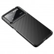 Xiaomi Poco X4 Pro 5G Удароустойчив Carbon Fiber Калъф и Протектор