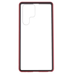Samsung Galaxy S22 Ultra 5G View Window/ Magnetic Metal Frame Калъф и Протектор