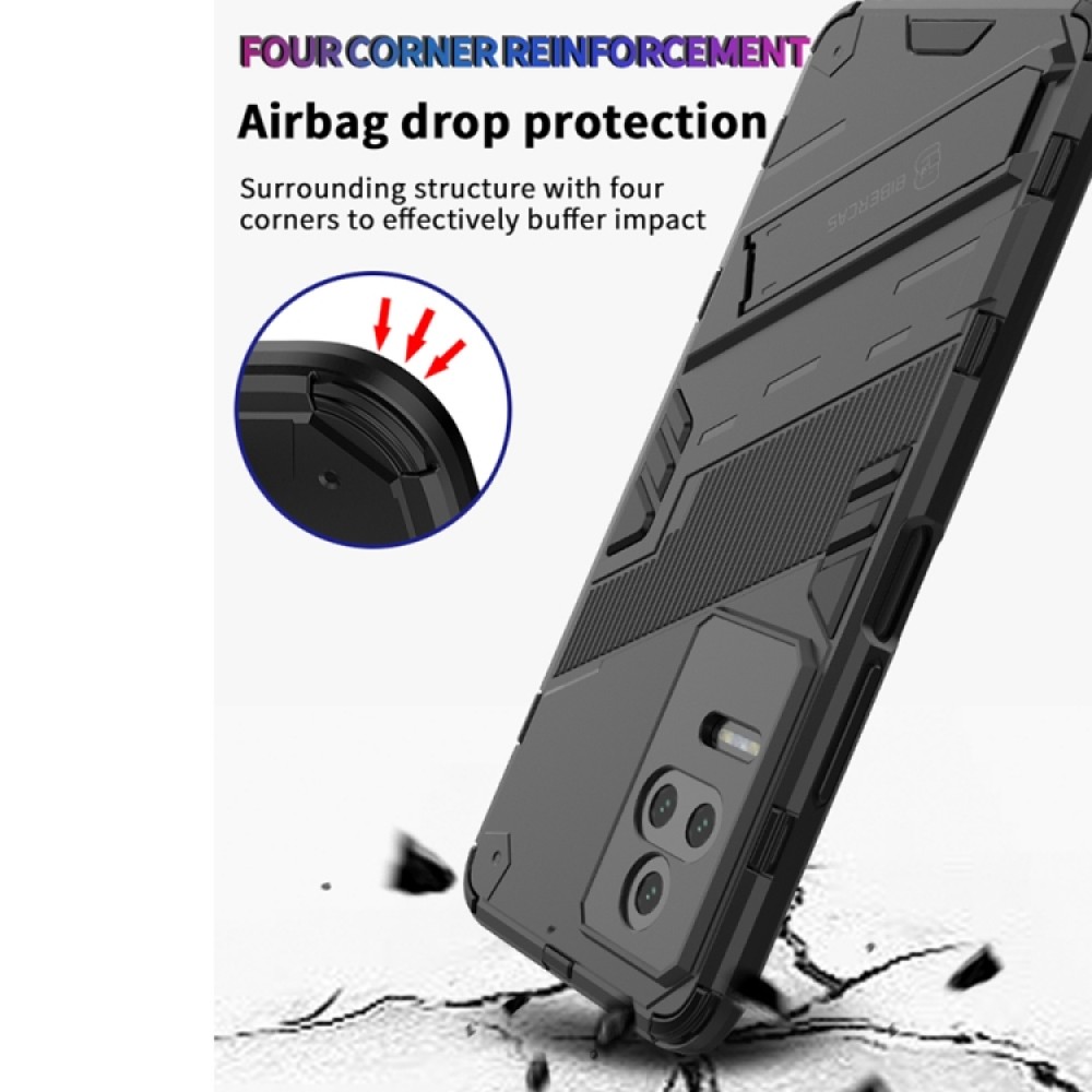 Xiaomi Redmi K50 Pro Punk Armor Удароустойчив Калъф и Протектор