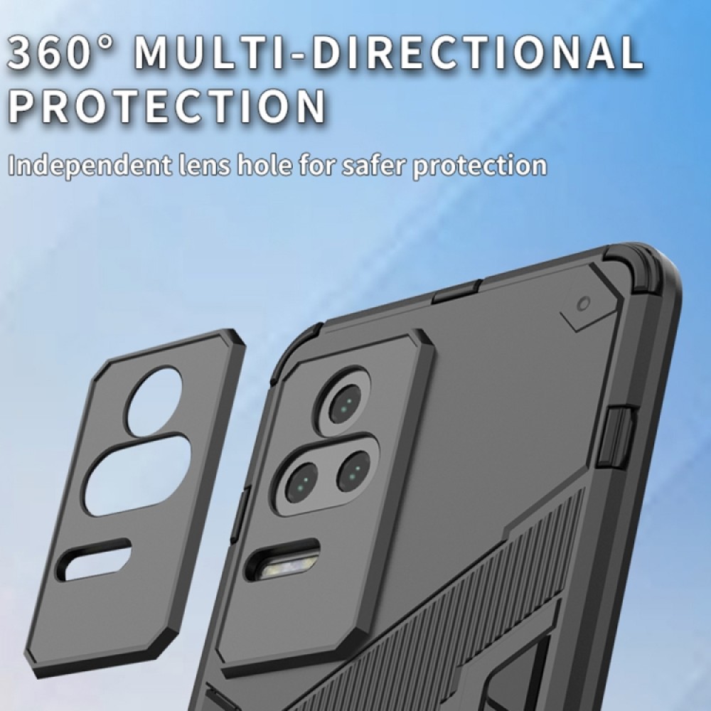 Xiaomi Redmi K50 Pro Punk Armor Удароустойчив Калъф и Протектор