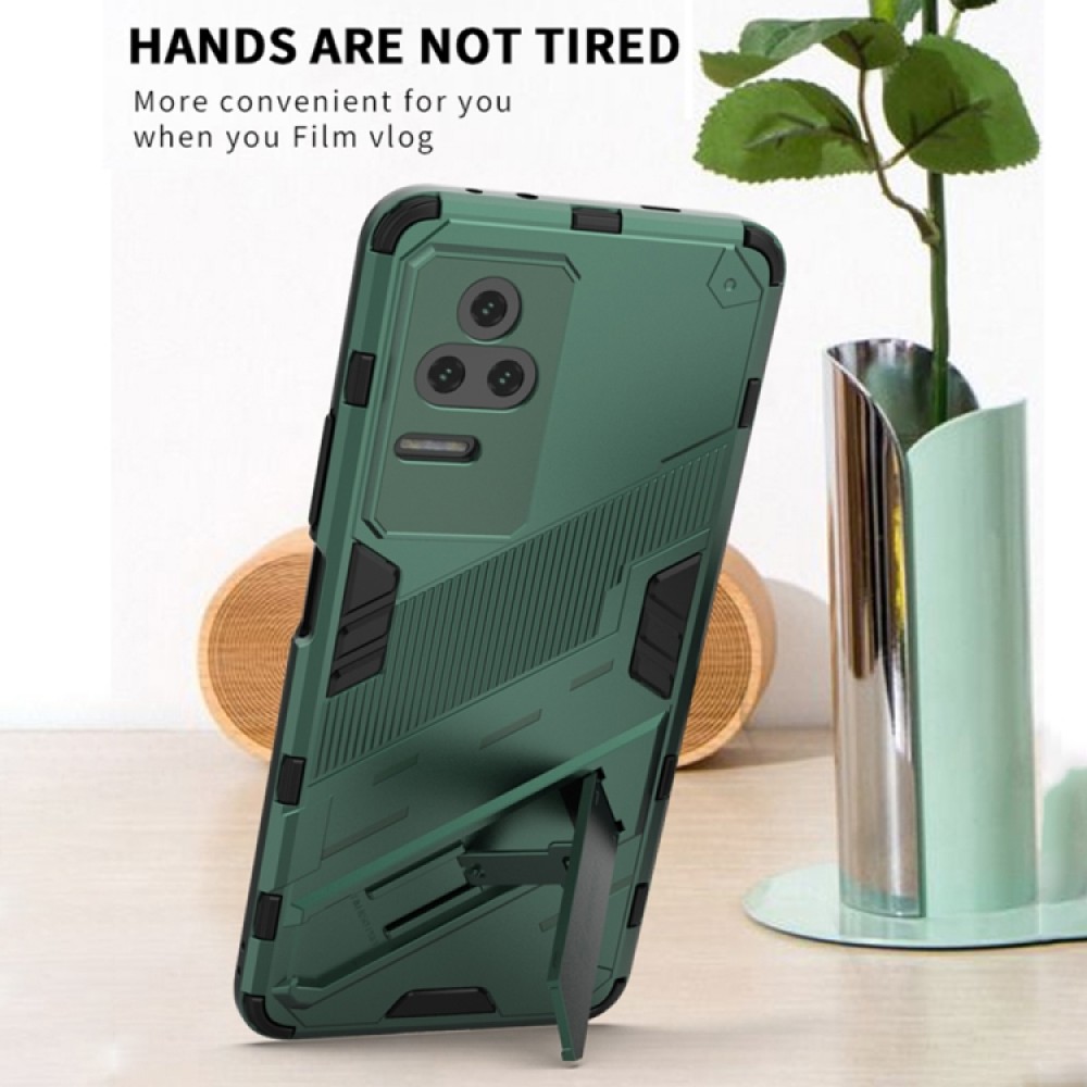 Xiaomi Redmi K50 Pro Punk Armor Удароустойчив Калъф и Протектор