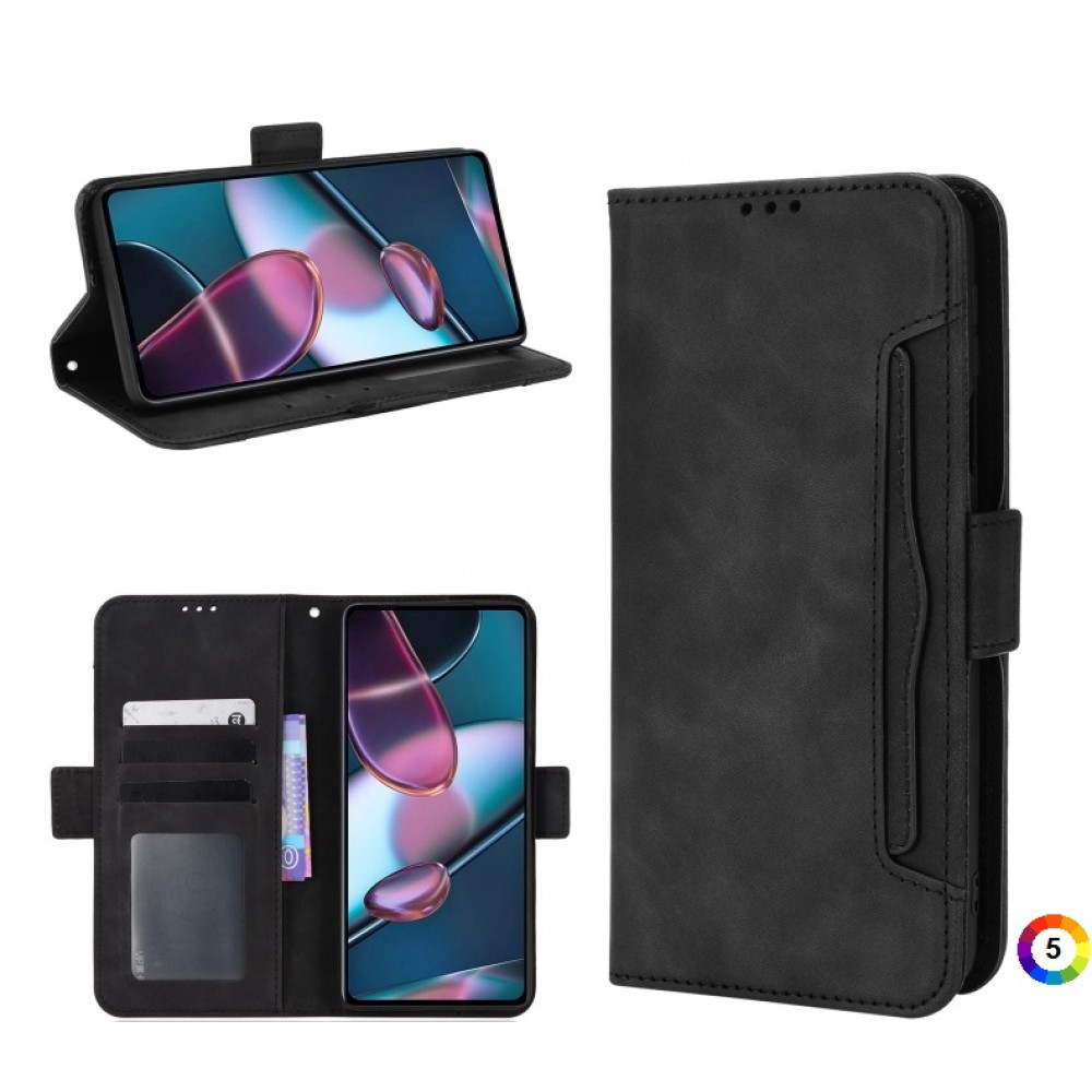 Motorola Moto Edge 30 Pro/Edge+ 2022/Edge X30 Wallet Калъф и Протектор