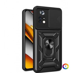 Xiaomi Poco X4 Pro 5G Удароустойчив Ring Holder Калъф и Протектор