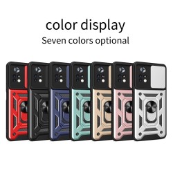 Xiaomi Poco X4 Pro 5G Удароустойчив Ring Holder Калъф и Протектор