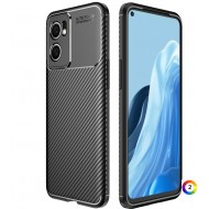 OnePlus Nord CE 2 5G Удароустойчив Carbon Fiber Калъф и Протектор