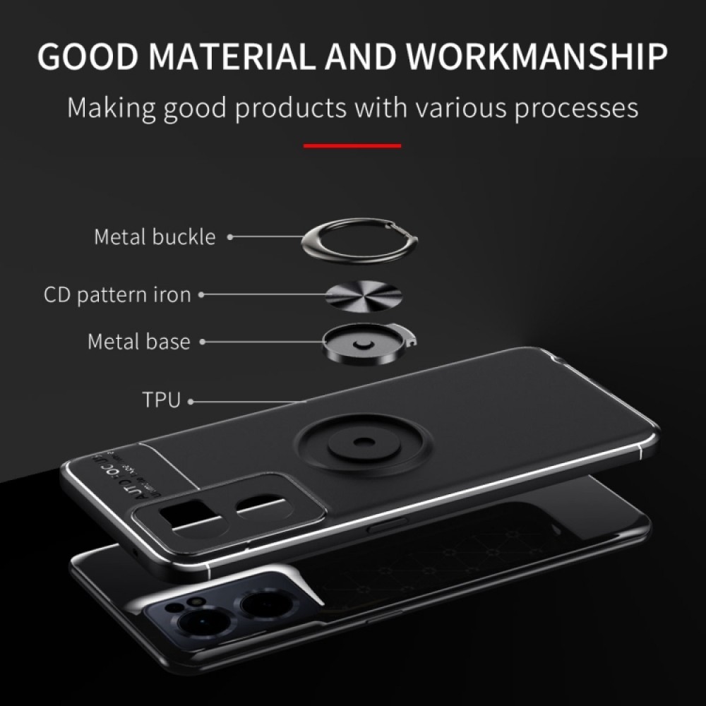 OnePlus Nord CE 2 5G Удароустойчив Ring Holder Калъф и Протектор