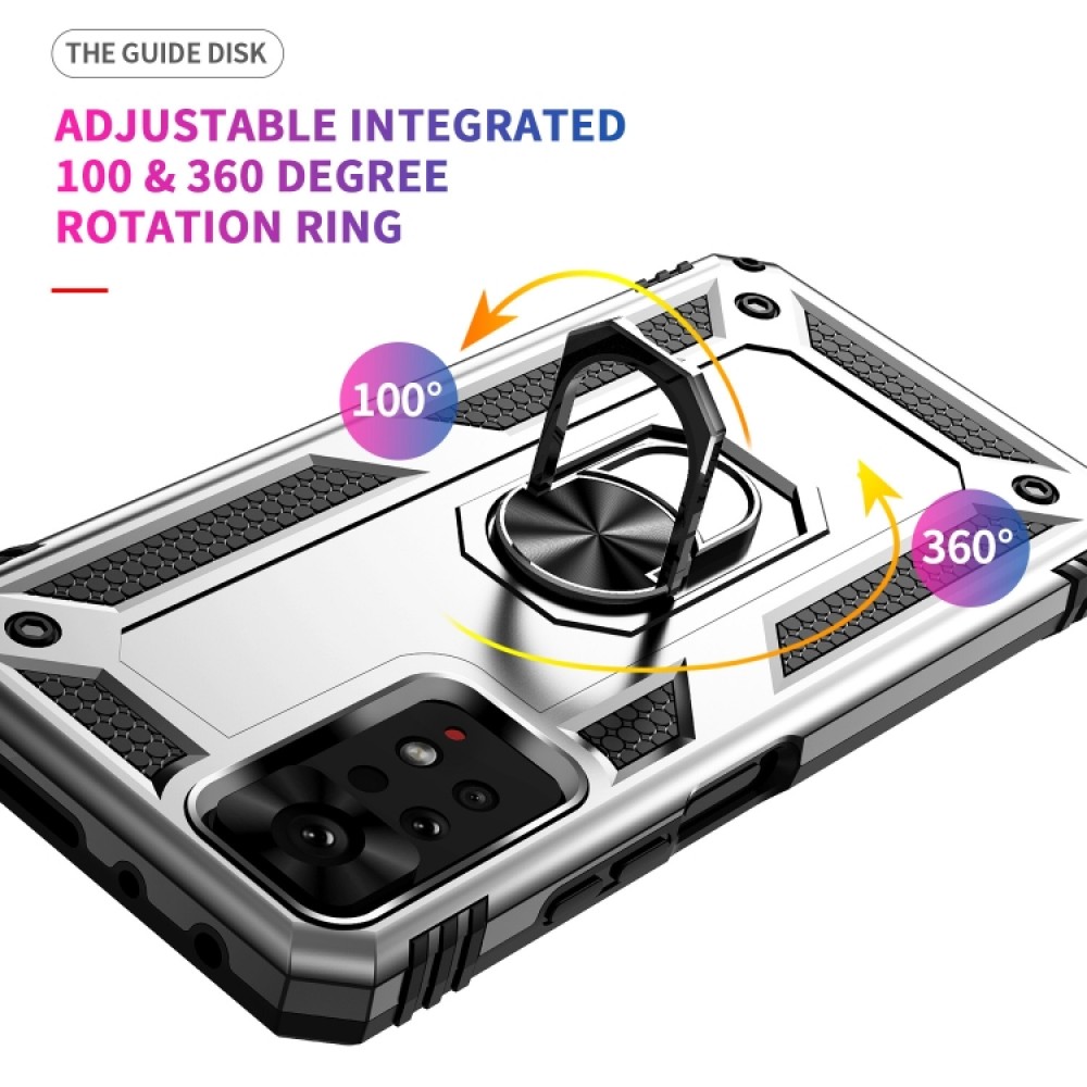 Xiaomi Redmi Note 11 Pro Удароустойчив Ring Holder Калъф и Протектор