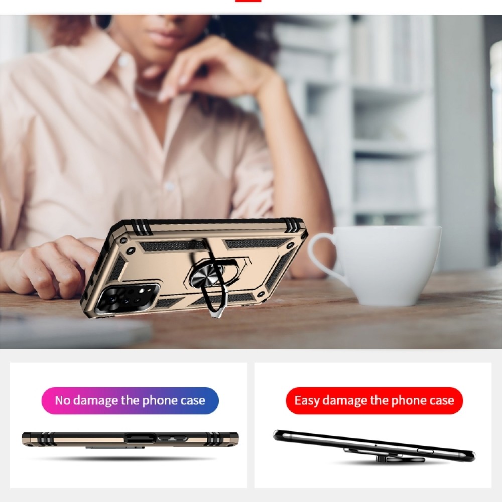 Xiaomi Redmi Note 11 Pro Удароустойчив Ring Holder Калъф и Протектор