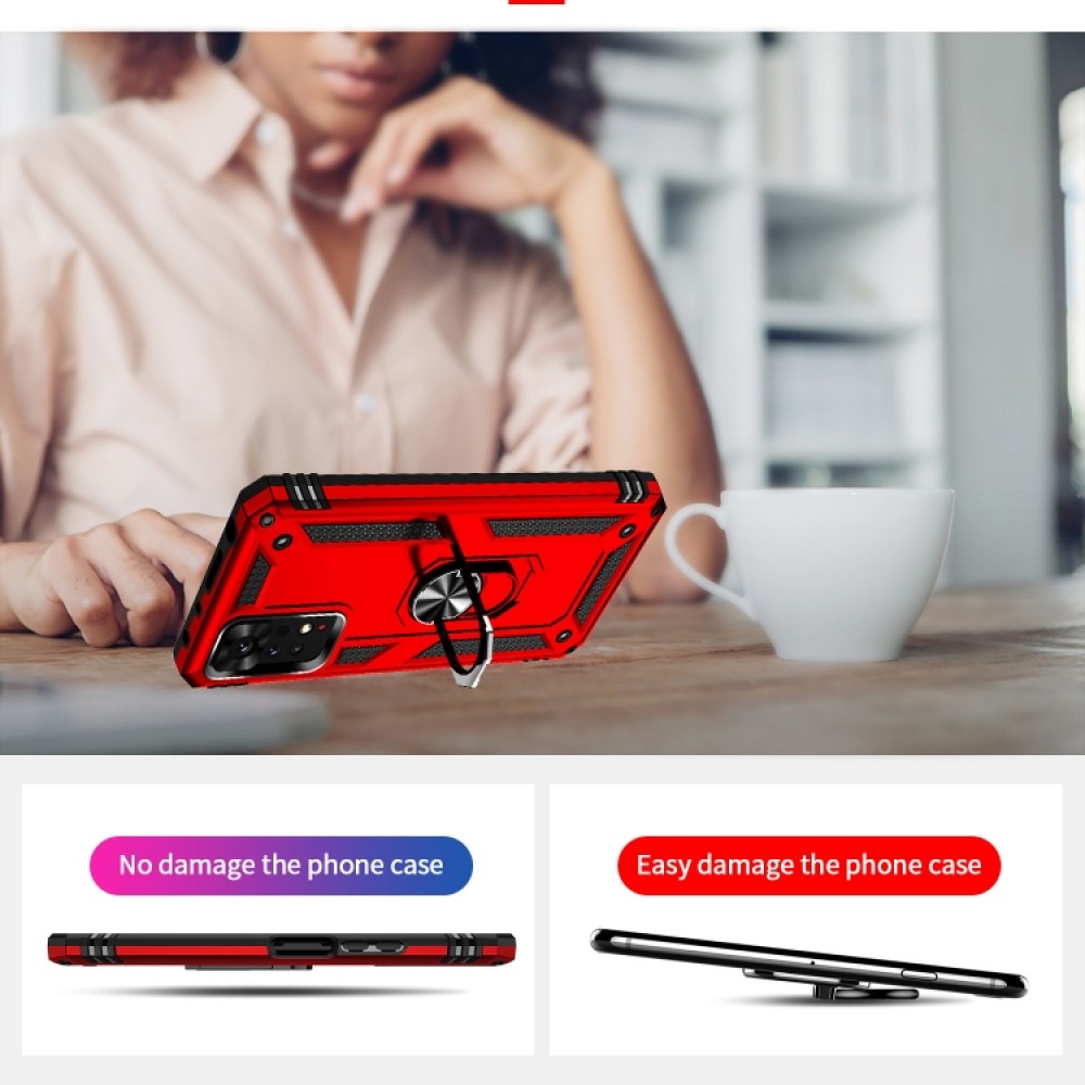 Xiaomi Redmi Note 11 Pro Удароустойчив Ring Holder Калъф и Протектор