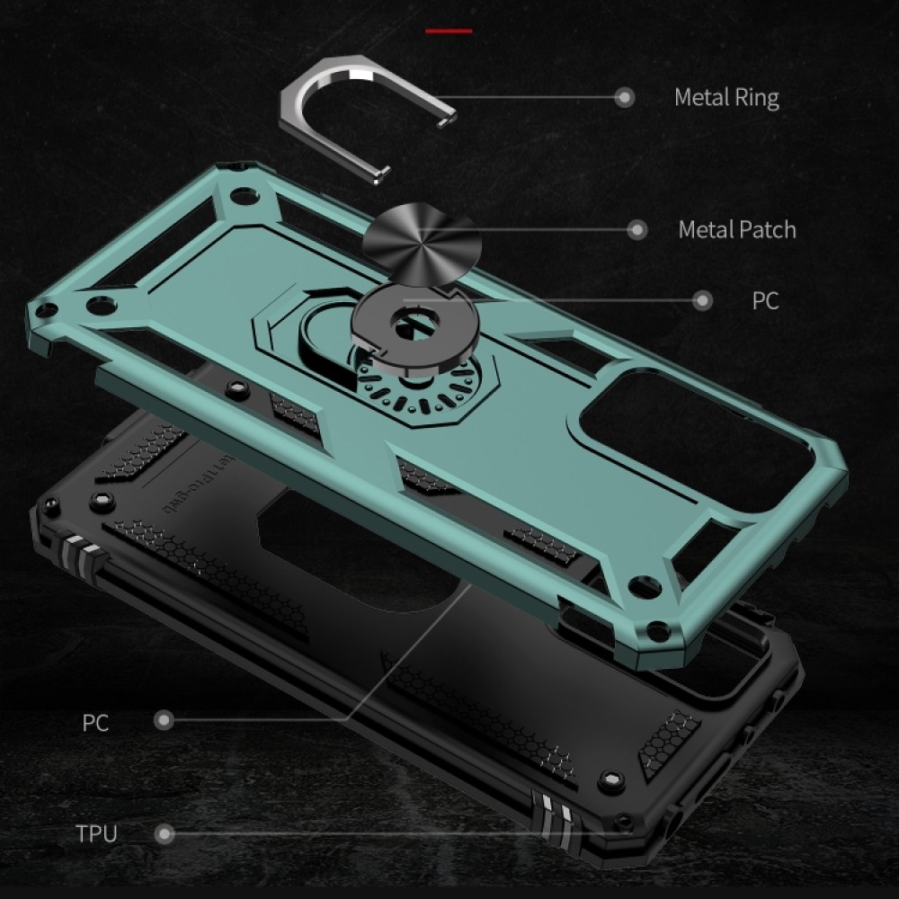 Xiaomi Redmi Note 11 Pro Удароустойчив Ring Holder Калъф и Протектор