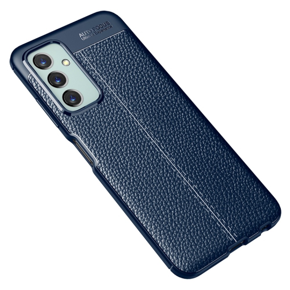 Samsung Galaxy M23 5G/F23 5G Удароустойчив Litchi Skin Калъф и Протектор