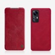 Xiaomi 12 / 12X Nillkin QIN Кожен Калъф и Протектор