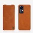 Xiaomi 12 / 12X Nillkin QIN Кожен Калъф и Протектор