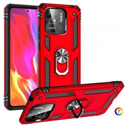 Xiaomi Redmi 10C Удароустойчив Ring Holder Калъф и Протектор