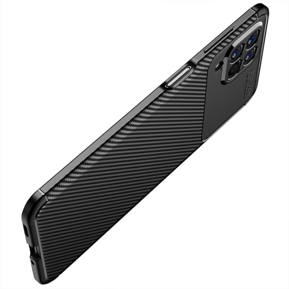 Samsung Galaxy M53 5G Удароустойчив Carbon Fiber Калъф и Протектор
