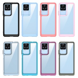 Xiaomi Poco F4 Силиконов Калъф Transparent TPU и Протектор