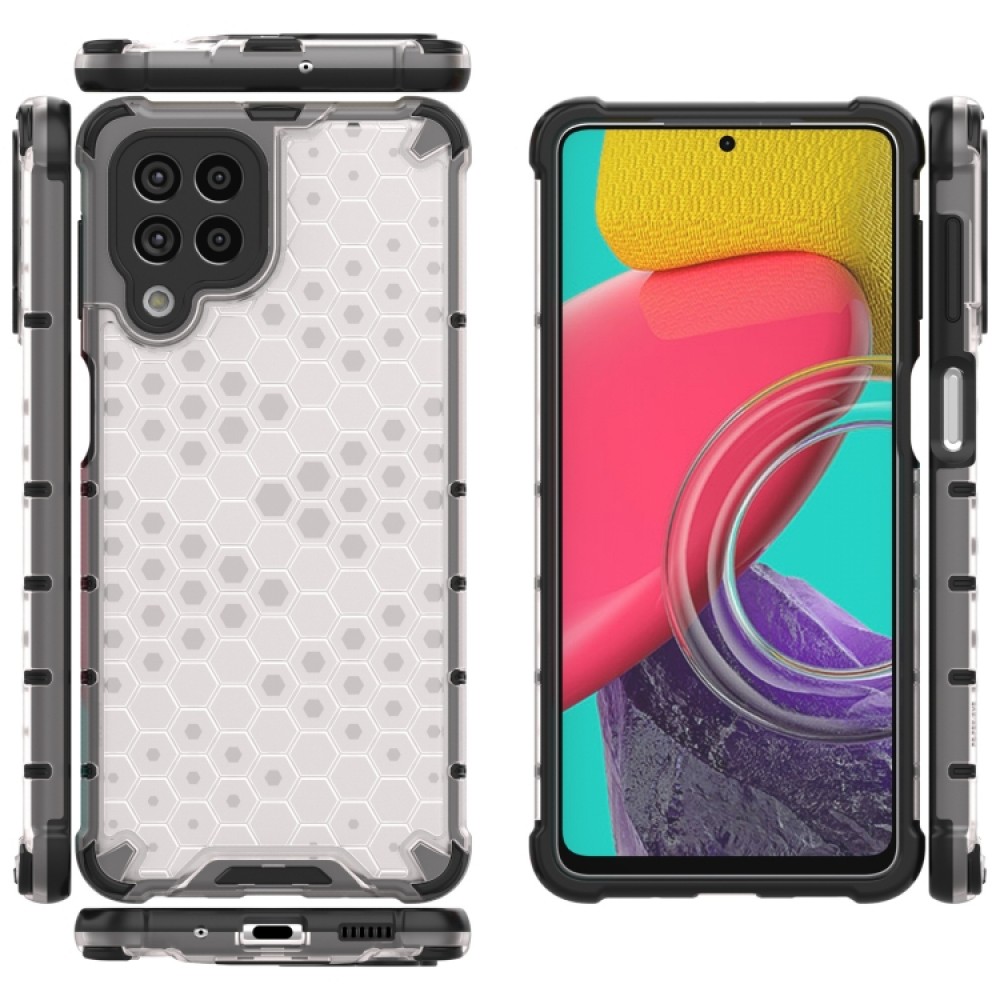 Samsung Galaxy M53 5G Силиконов Калъф Honeycomb TPU и Протектор
