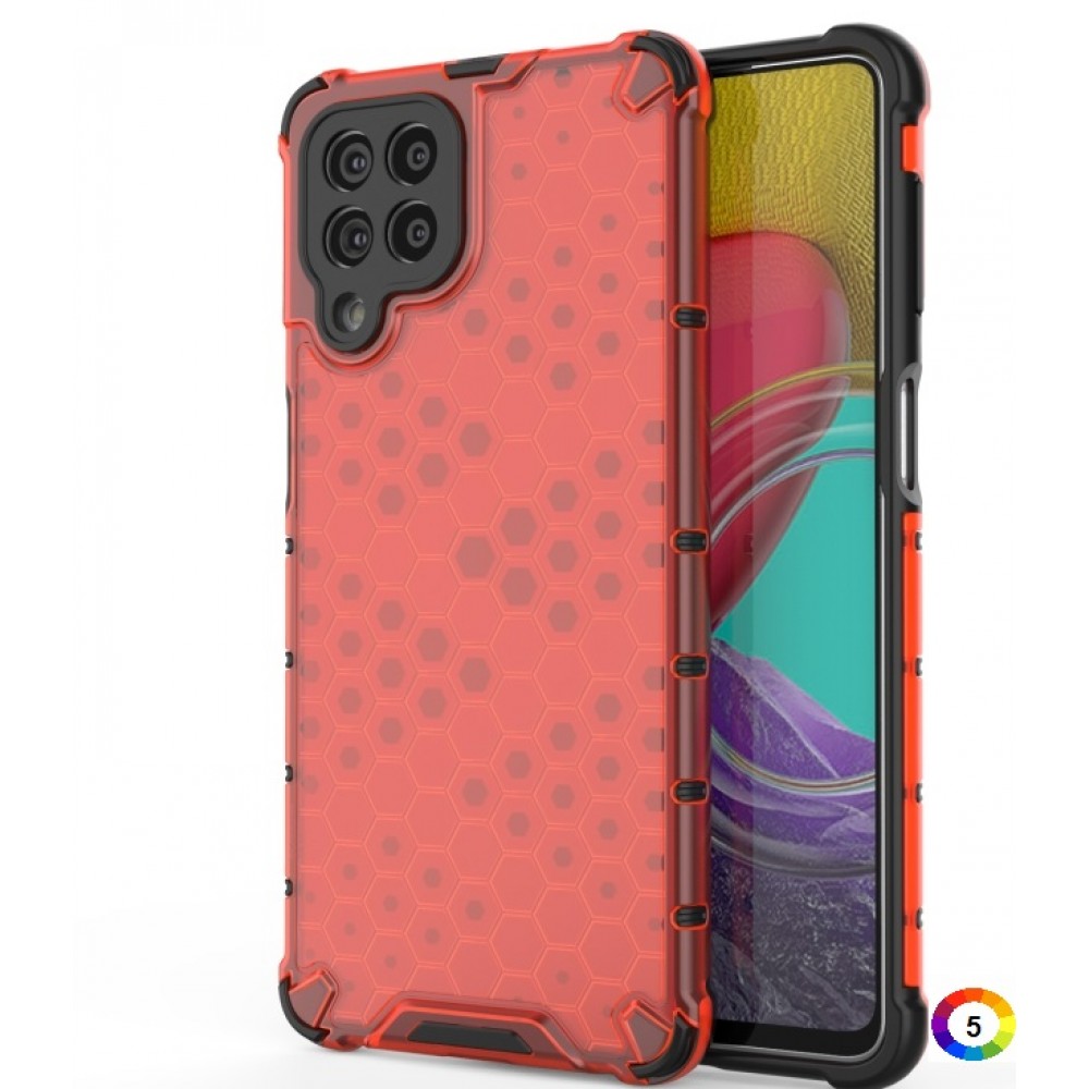 Samsung Galaxy M53 5G Силиконов Калъф Honeycomb TPU и Протектор