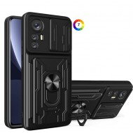 Xiaomi 12 Pro Удароустойчив Ring Holder Калъф и Протектор