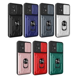 Xiaomi 12 Pro Удароустойчив Ring Holder Калъф и Протектор