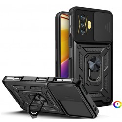 Xiaomi Poco F4 GT / Redmi K50 Удароустойчив Ring Holder Калъф и Протектор