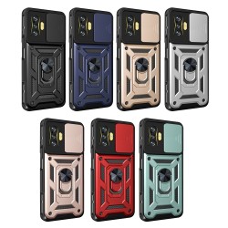 Xiaomi Poco F4 GT / Redmi K50 Удароустойчив Ring Holder Калъф и Протектор