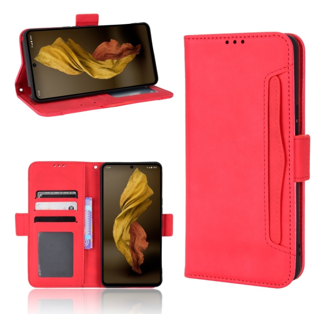 Sharp Aquos R7 Wallet Калъф и Протектор