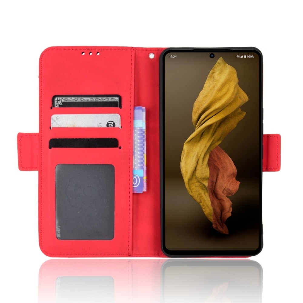 Sharp Aquos R7 Wallet Калъф и Протектор