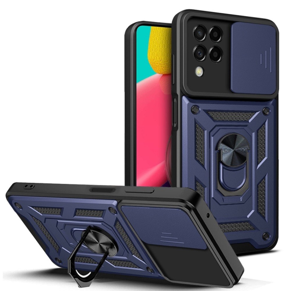Samsung Galaxy M53 5G  Удароустойчив Ring Holder Калъф и Протектор