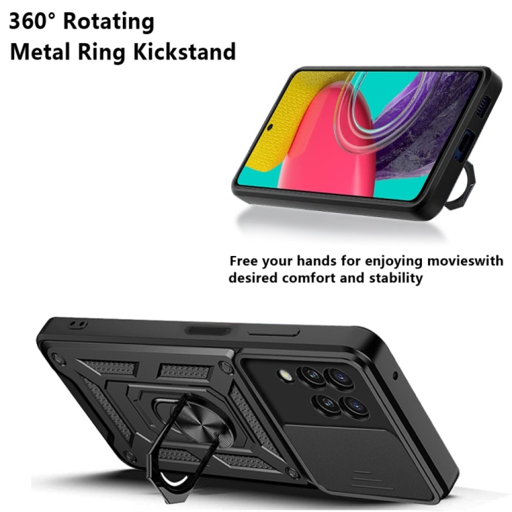 Samsung Galaxy M53 5G  Удароустойчив Ring Holder Калъф и Протектор