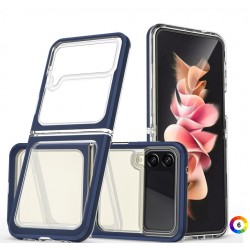 Samsung Galaxy Z Flip4 Силиконов Калъф Transparent TPU и Протектор