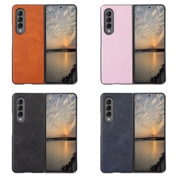 Samsung Galaxy Z Fold4 Удароустойчив Кожен Калъф и Протектор