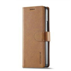 Samsung Galaxy Z Fold4 5G LC.IMEEKE Кожен Калъф и Протектор